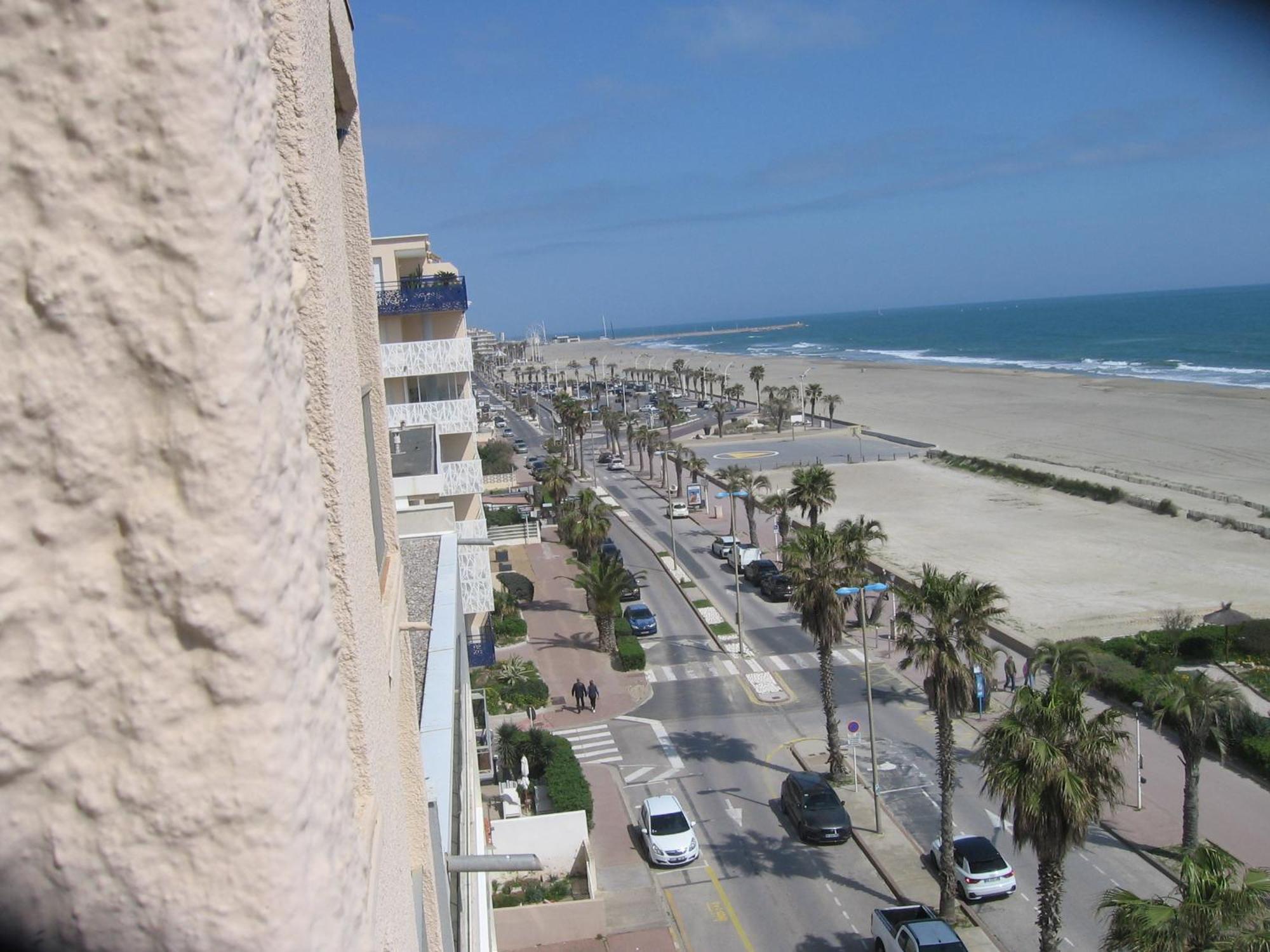 Studio Vue Sur La Mer Au 6Eme Et Dernier Etage Canet-en-Roussillon Εξωτερικό φωτογραφία