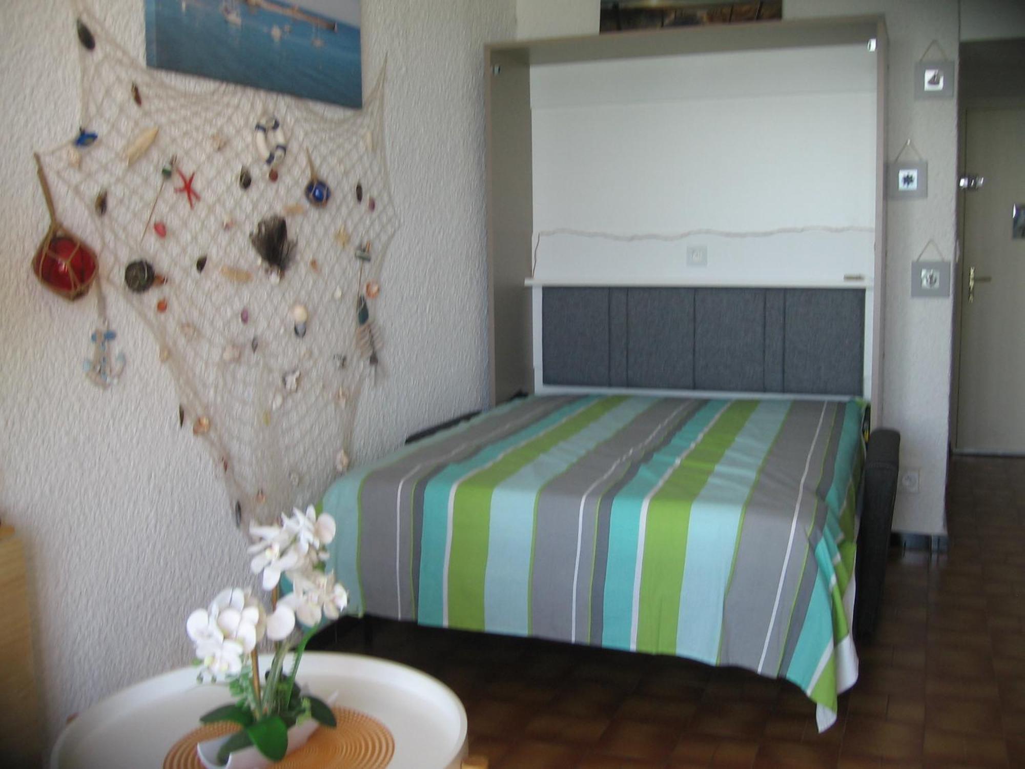 Studio Vue Sur La Mer Au 6Eme Et Dernier Etage Canet-en-Roussillon Εξωτερικό φωτογραφία