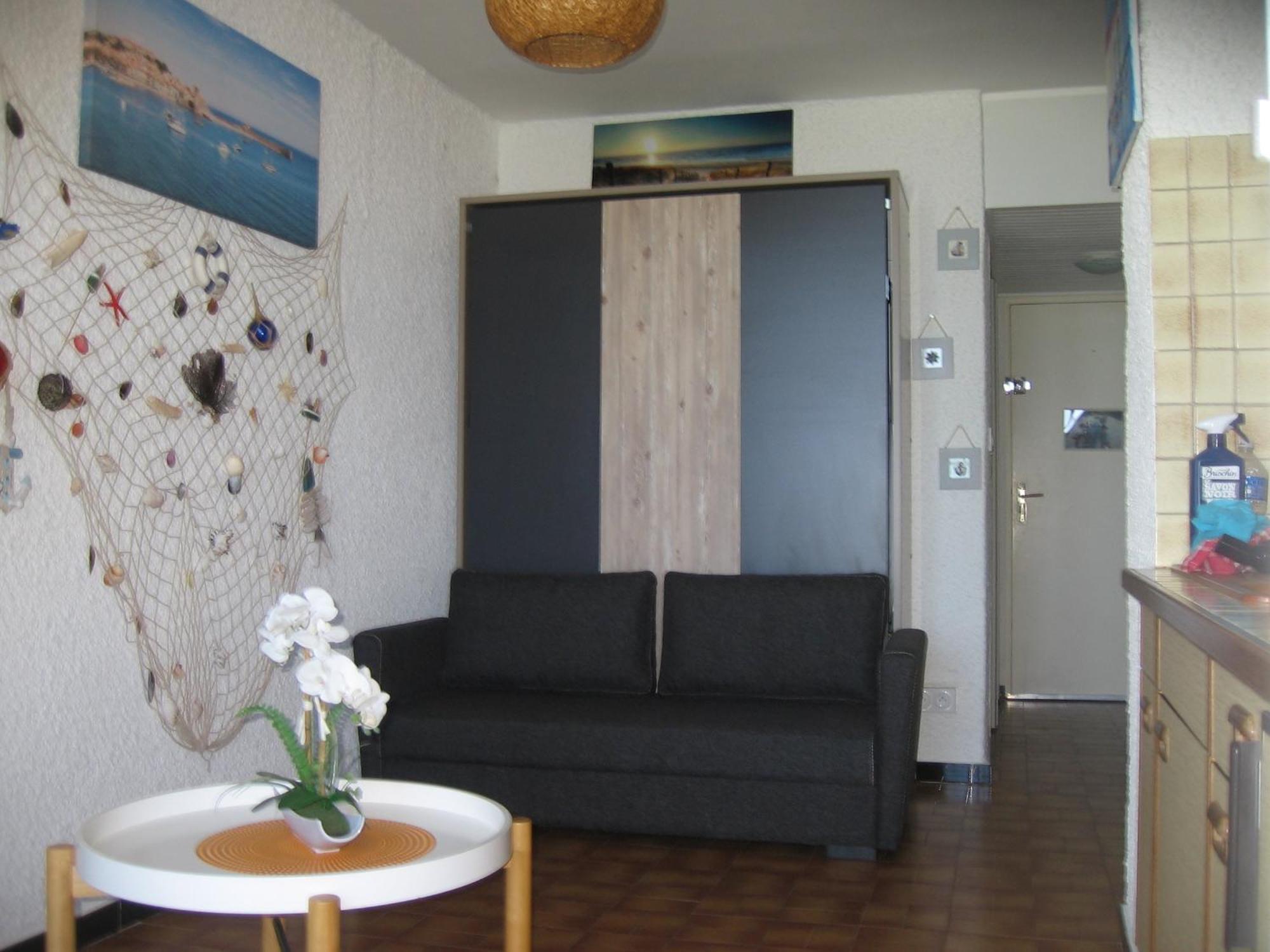 Studio Vue Sur La Mer Au 6Eme Et Dernier Etage Canet-en-Roussillon Εξωτερικό φωτογραφία